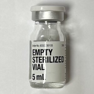 20mm. 5ml & 10ml and 16.5mm. 30ml Sterile. Empty. Clear. Glass Vials. Fresenius Kabi