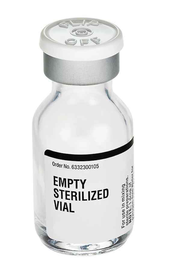 Empty Sterilized Vial - Glass (Fresenius Kabi) 10mL