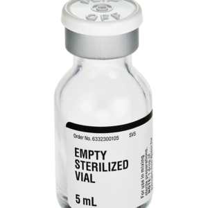 Empty Sterilized Vial - Glass (Fresenius Kabi) 5mL