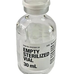 Empty Sterilized Vial - Glass (Fresenius Kabi) 30mL